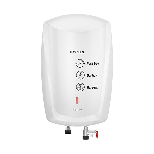 Havells Signa 5 Litre Instant Water Heater(Geyser) under ₹3800: Full Specifications (Kkarovar Electronics Reviews)